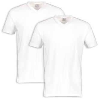 Lerros T-shirt 2001015-white Wit - XXL