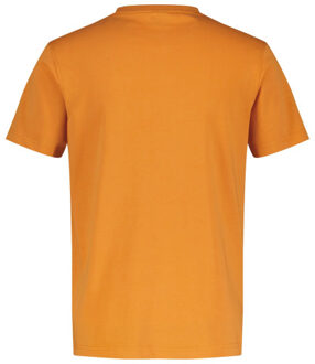 Lerros T-shirt met ronde hals Oranje - L