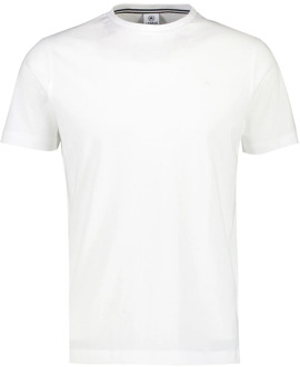Lerros T-shirt met ronde hals Wit - XXL
