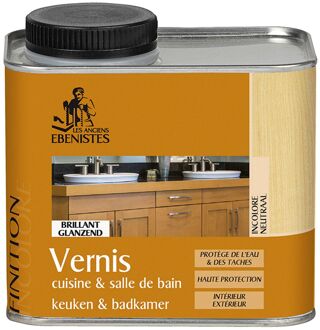 Les Anciens Ébénistes Houtvernis Keuken En Badkamer Kleurloos 450ml