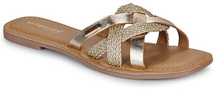 Les Tropéziennes par M Belarbi Slippers Les Tropeziennes par M.Belarbi CHOPIN" Goud - 36,37,38,39,40,41