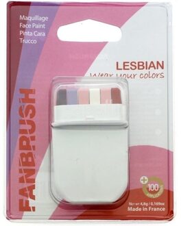 Lesbische vlag schmink stift Multi