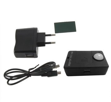 LESHP A9 Mini PIR Alarm Sensor Infrared GSM Wireless Alarm High Sensitivity Monitor Motion Detection Anti-theft EU Plug Piece