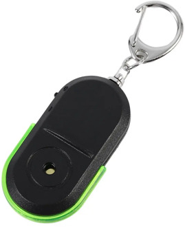 LESHP Mini Anti-Lost Alarm whistle Sound keychain finder LED Light Locator Keychain Alarm For Old People Kid