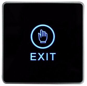 LESHP Push Touch Exit Deur Eixt Release Knop voor toegangscontrole Systeem voor Home Security Bescherming Met LED Indicator