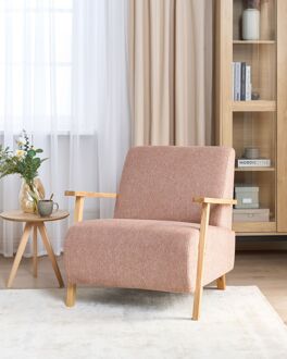 LESJA - Fauteuil-Roze-Polyester
