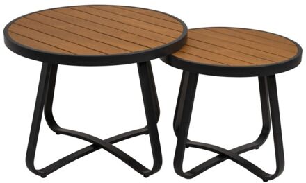 Lesli Living Arezzo - Bijzettafel - Teaklook