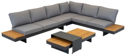 Lesli Living Barbados - Loungeset - Antraciet