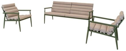 Lesli Living Harper - Loungeset - Groen