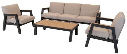 Lesli Living Manu - Loungeset - Antraciet