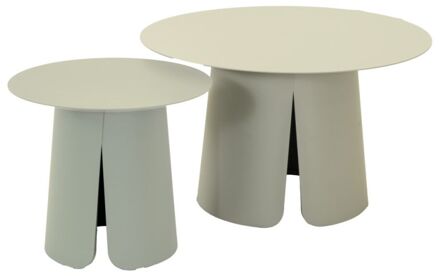 Lesli Living Oslo - Bijzettafel - Creme