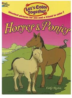 Let's Color Together -- Horses and Ponies