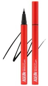 Let's Fixing Pen Eyeliner - 2 Colors #01 Oreo