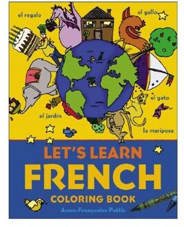 Let's Learn French Coloring Book