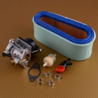 LETAOSK Hoge Prestaties 9 stks Carburateur Carb Kit Fit Voor Tecumseh 13Hp 13.5Hp 14Hp 15Hp OHV125 OHV130 OHV135 OV358EA