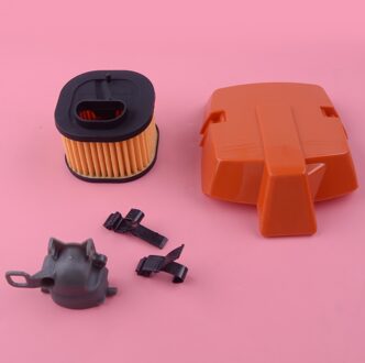 LETAOSK Luchtfilter Houder Kit Kettingzaag Intake Adapter 503627502 503627501 Fit voor Husqvarna 372XP 362 371 365 372