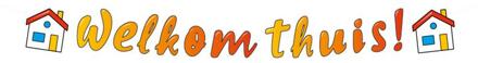 Letter banner - Welkom Thuis multi