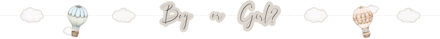 Letterslinger Baby Balloons Gender Reveal (170cm) Multikleur - Print
