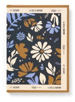 Letts of London Letts of londen la belle nature agenda 2026, 1 week per 2 pagina's, a6, assorti