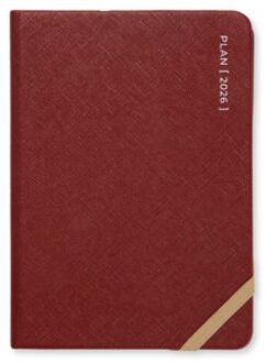 Letts of London Letts of londen serene agenda 2026, 1 week per 2 pagina's, a6, assorti