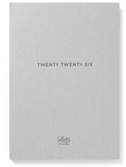 Letts of London Letts of londen titanium agenda 2026, 1 week per 2 pagina's, a5, assorti