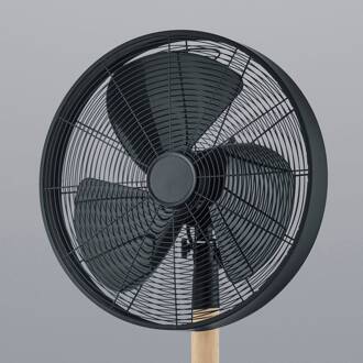 Leuchten Tafelventilator Viking Ø 35 cm H 57 cm zwart