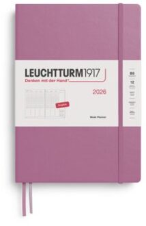 Leuchtturm1917 agenda 2026 1 week per pagina met dotted notitieblad hardcover composition b5,