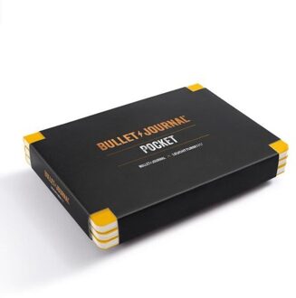 Leuchtturm1917 bullet journal hardcover dotted a6, set van 3, geel