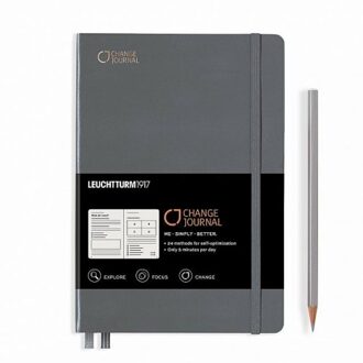 Leuchtturm1917 change journal medium a5 antraciet