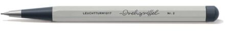 Leuchtturm1917 drehgriffel nr 2. vulpotlood licht grijs