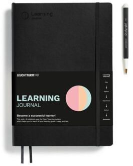 Leuchtturm1917 learning journal composition b5 flexcover zwart