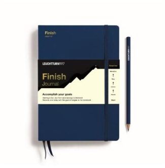 Leuchtturm1917 Leuchtturm notitieboekje finish journal medium a5 navy