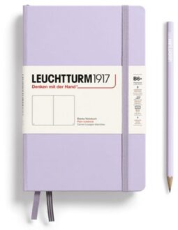 Leuchtturm1917 notitieboek, hardcover, paperback (b6+), blanco, lila