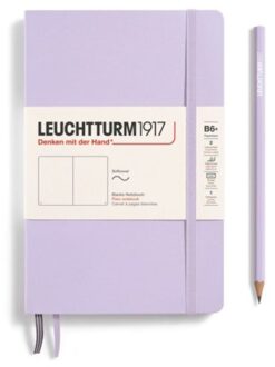Leuchtturm1917 notitieboek, softcover, paperback (b6+), blanco, lila