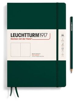 Leuchtturm1917 notitieboekje hardcover composition b5 blanco bos groen