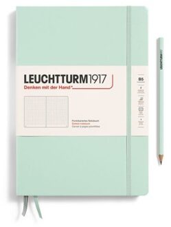 Leuchtturm1917 notitieboekje hardcover composition b5 dotted mint groen