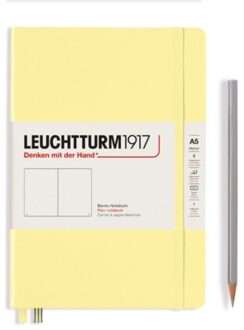 Leuchtturm1917 notitieboekje medium a5 blanco vanille geel