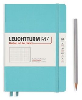 Leuchtturm1917 notitieboekje medium a5 dotted aquamarine