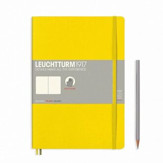 Leuchtturm1917 notitieboekje softcover composition b5 blanco geel