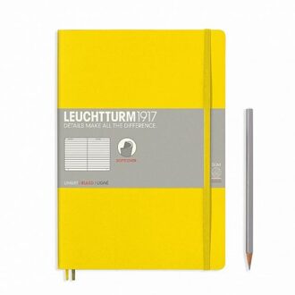 Leuchtturm1917 notitieboekje softcover composition b5 gelinieerd geel