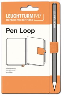 Leuchtturm1917 pen loop zelfklevende pennenlus abrikoos oranje