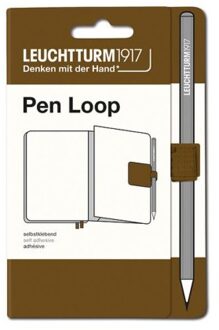 Leuchtturm1917 pen loop zelfklevende pennenlus bruin
