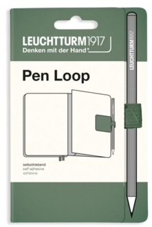 Leuchtturm1917 Pen loop zelfklevende pennenlus, kleur olijfgroen
