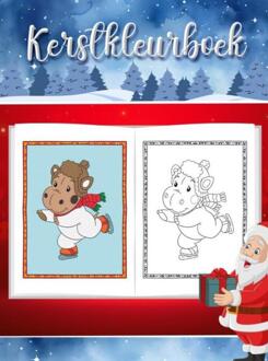 Leuk Kerst kleurboek voor kinderen -  Mieke Stevens (ISBN: 9789464923698)