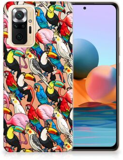 Leuk TPU Backcase Xiaomi Redmi Note 10 Pro Telefoon Hoesje Birds