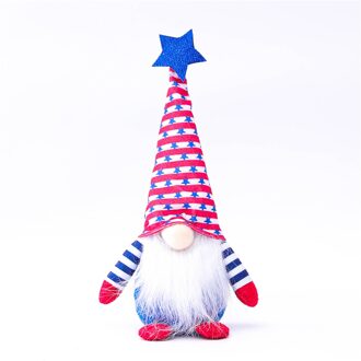 Leuke Baard Dwerg Patriottische Gnome Pop Dwerg Pluche Pop Decoraties Huishoudelijke Kinderen Knuffels Hmoe Decoratie