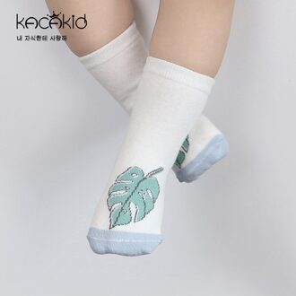 Leuke Baby Sokken Baby Sokken Voor Meisjes Jongens Katoen En Najaar Pasgeborenen Peuter Antislip Sokken 0-24 M Leaf / 12m