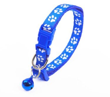 Leuke Bell Kraag Halsband Kat Accessoires Huisdier Producten Voor Katten Honden Kraag Grappige Cartoon Item Type Materiaal Set type Blauw