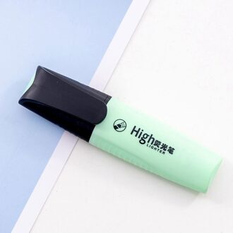 Leuke Bitterkoekje Kleur Mini Kleurrijke Snoep Kleur Markeerstiften Art Markers Fluorescerende Pen Briefpapier THIN889