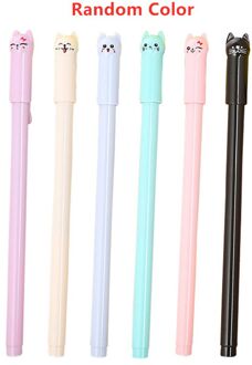 Leuke Boba Milktea Potlood Bagtelescopic Pen Houder Stand Up Etui Kawaii Cosmetica Zakje Make-Up Tas Briefpapier Organizer 1 Pen willekeurig kleur
